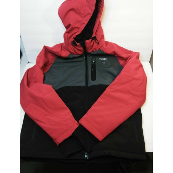 Med. Redder Heated Jacket Heating Coat for Men Safe Chargable Resist Cold